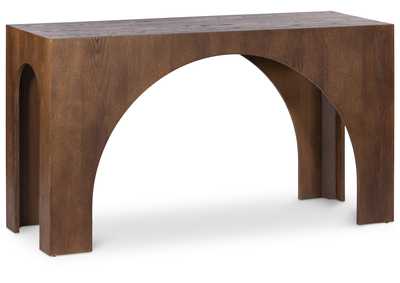 Image for Arch Brown Console Table