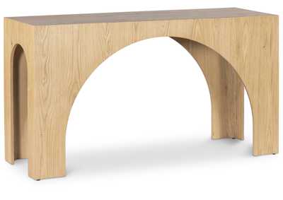 Image for Arch Oak Console Table