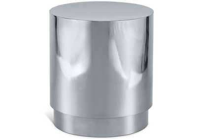 Jazzy Silver End Table