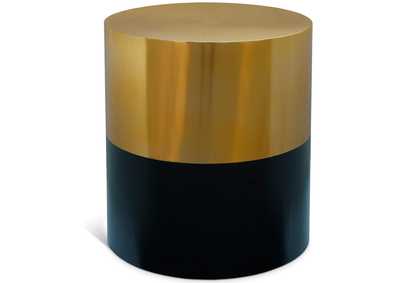 Image for Sun Black - Gold End Table