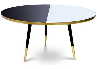 Reflection Gold - Black Coffee Table