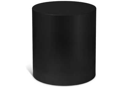 Image for Cylinder Matte Black End Table