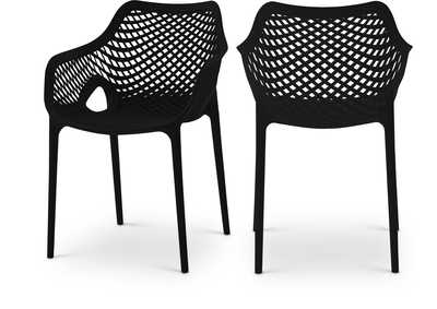 Image for Mykonos Black Outdoor Patio Dining Chair