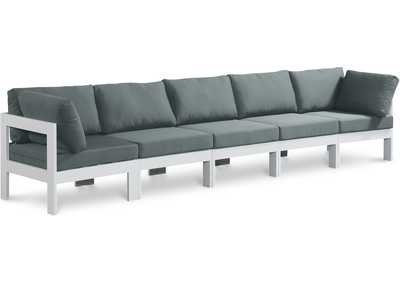 Image for Nizuc Grey Waterproof Fabric Outdoor Patio Modular Sofa