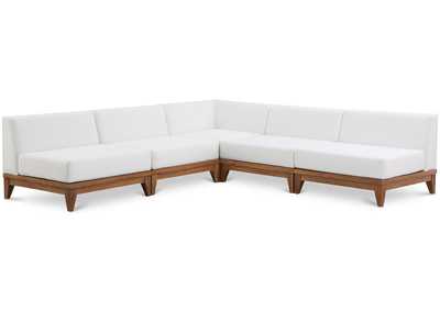 Image for Rio Off White Water Resistant Fabric Outdoor Patio Modular Sectional