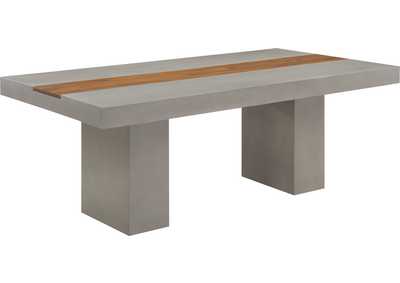 Image for Rio Light Grey Concrete Cement Dining Table (3 Boxes)