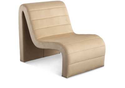Image for Ivy Camel Velvet Accent Chair