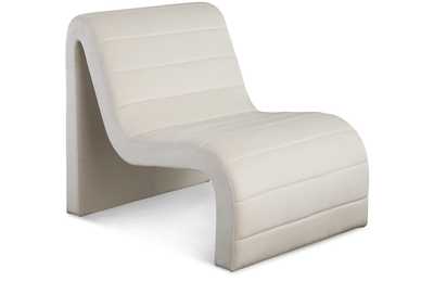 Image for Ivy Cream Velvet Accent Chair