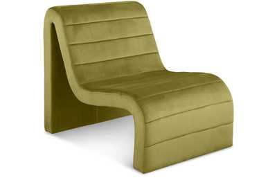 Image for Ivy Olive Velvet Accent Chair
