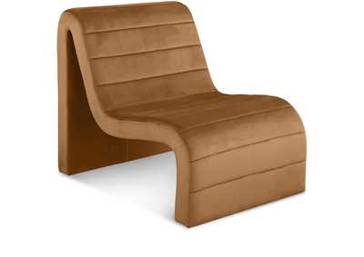 Image for Ivy Saddle Velvet Accent Chair