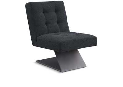 Image for Zeal Black Boucle Fabric Accent Chair