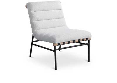 Image for Burke Cream Boucle Fabric Accent Chair