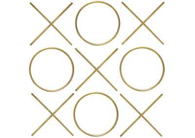 Image for Xoxo Gold Stainless Steel Wall Decor