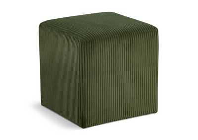 Image for Roy Green Microsuede Fabric Ottoman - Stool