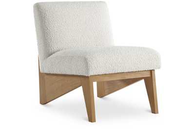 Image for Chapman Cream Boucle Fabric Accent Chair