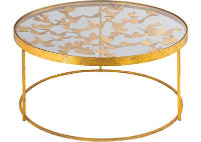 Butterfly Gold Coffee Table