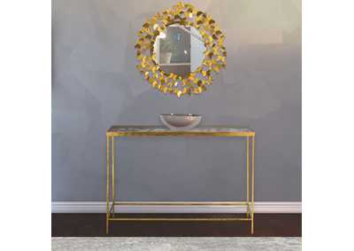 Image for Butterfly Gold Console Table