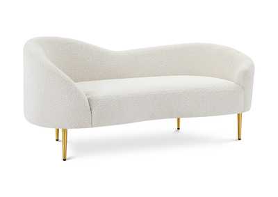 Image for Ritz Cream Boucle Fabric Loveseat