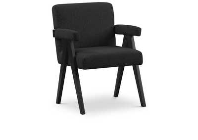 Image for Woodloch Black Boucle Fabric Accent Chair