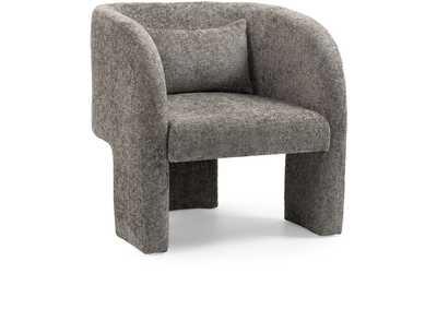 Image for Sawyer Grey Chenille Fabric Accent Chair