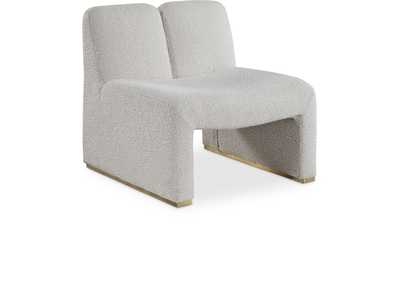 Alta Cream Boucle Fabric Accent Chair