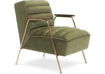 Image for Woodford Olive Velvet Accent Chair