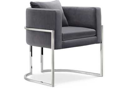 Image for Pippa Grey Velvet Accent Chair