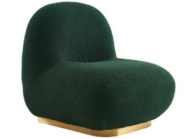 Liam Green Boucle Fabric Accent Chair