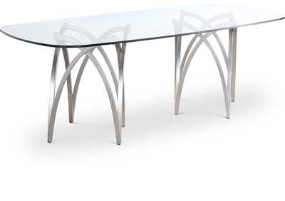 Madelyn Silver Dining Table