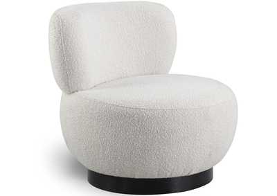 Image for Calais Cream Boucle Fabric Accent Chair