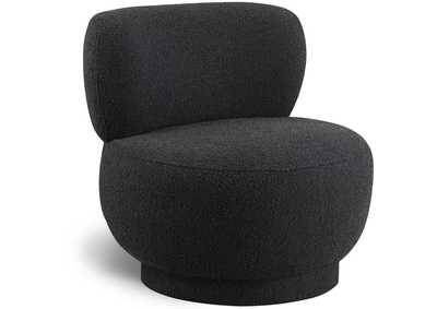 Image for Calais Black Boucle Fabric Accent Chair