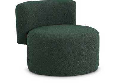 Image for Como Green Boucle Fabric Accent Chair