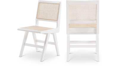 Image for Preston White Wood Dining Side Chair Set of 2