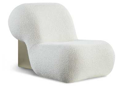 Quadra Cream Fabric Accent Chair