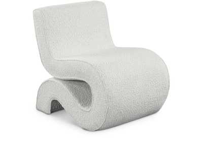 Image for Desiree Cream Boucle Fabric Accent Chair