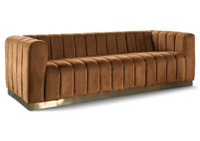 Image for Marlon Saddle Velvet Sofa
