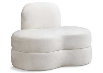 Mitzy Cream Velvet Chair