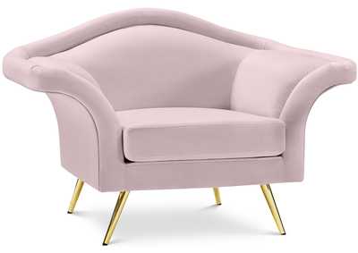 Image for Lips Pink Velvet Chair