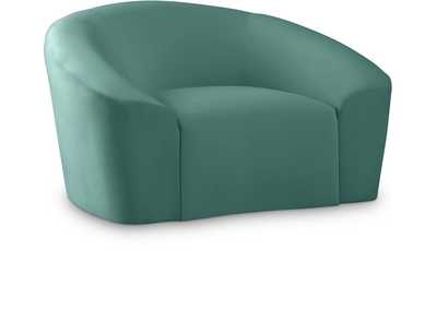 Image for Riley Mint Velvet Chair