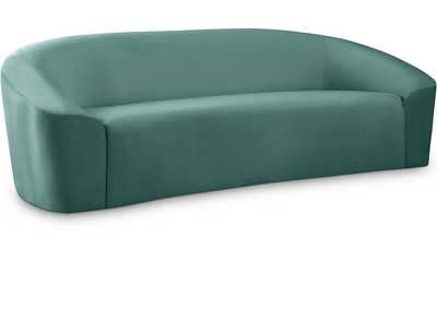 Riley Mint Velvet Sofa