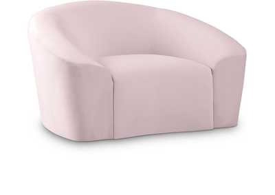 Riley Pink Velvet Chair