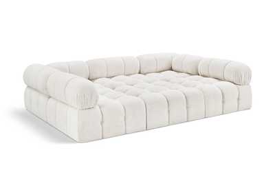 Image for Ames Cream Boucle Fabric Modular Sectional