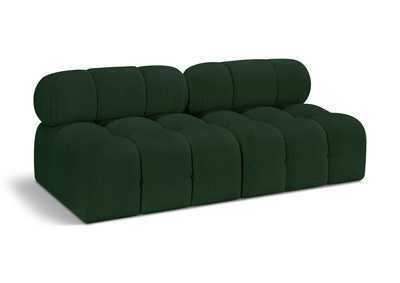 Image for Ames Green Boucle Fabric Modular Sofa