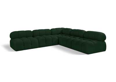 Image for Ames Green Boucle Fabric Modular Sectional