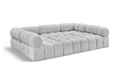 Image for Ames Grey Boucle Fabric Modular Sectional