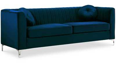 Image for Isabelle Navy Velvet Sofa