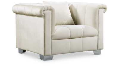 Image for Kayla Cream Velvet Chair