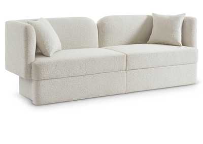 Image for Marcel Cream Boucle Fabric Sofa