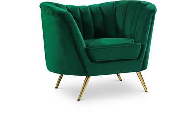 Margo Green Velvet Chair