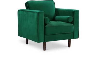 Image for Emily Green Velvet Chair